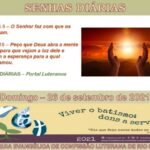 Senhas do dia - 26.09.2021