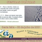 Senhas do dia - 02.07.2021