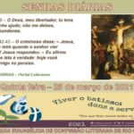 Senhas do dia - 25.03.2021