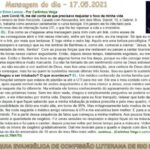 Mensagem do dia - 17.05.2021