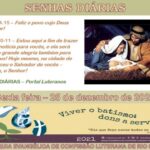 Senhas do dia - 25.12.2020