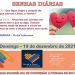 Senhas do dia - 19.12.2021