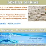 Senhas do dia - 18.10.2020