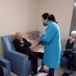 A história da Mulher Samaritana foi trabalhada entre os residentes e as residentes