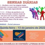 Senhas do dia - 13.01.2022