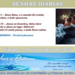 Senhas do dia - 10.10.2020
