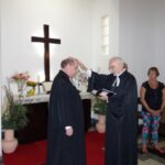 Ato Instalação do P. Guilherme Nordmann pelo P. Sinodal Geraldo Graf 12/04/2015