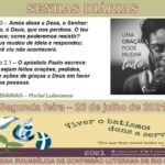 Senhas do dia - 26.07.2021