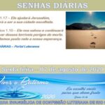 Senhas do dia - 07.08.2020