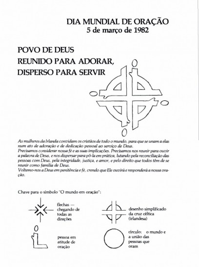 1982 Dia Mundial de Oração - Irlanda