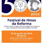 Festival de Hinos da Reforma - 18 de junho de 2016