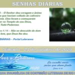 Senhas do dia - 24.10.2020
