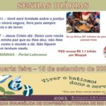 Senhas do dia - 15.09.2021
