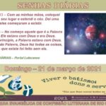 Senhas do dia - 21.03.2021