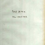 Pastor Friedrich Sauerbronn - Predigt/Prédica - Johannes 14.19 - 16/04/1843