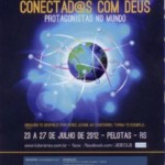Cartaz Conectados com Deus
