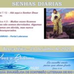 Senhas do dia - 28.07.2020