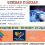 Senhas do dia - 18.04.2022