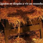 3 - Alguém se dispôs a nascer.