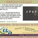 Senhas do dia - 05.11.2021