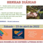 Senhas do dia - 23.04.2022