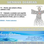 Senhas do dia - 21.05.2020