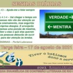 Senhas do dia - 17.08.2021