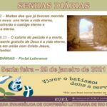 Senhas do dia - 29.01.2021