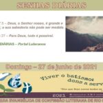 Senhas do dia - 27.06.2021