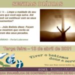 Senhas do dia - 13.04.2021
