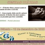 Senhas do dia - 12.12.2020