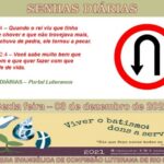 Senhas do dia - 03.12.2021