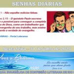 Senhas do dia - 31.07.2020