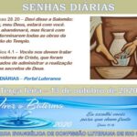 Senhas do dia - 13.10.2020