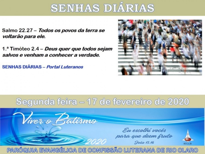 Diante de Jesus! - Portal Luterano