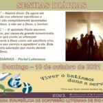 Senhas do dia - 10.10.2021