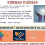 Senhas do dia - 30.12.2021
