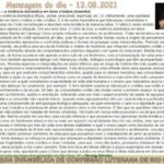 Mensagem do dia - 13.08.2021