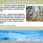 Senhas do dia - 17.05.2020