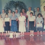 Momento na Igreja antiga de madeira