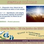 Senhas do dia - 23.06.2021