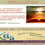 Senhas do dia - 27.01.2021