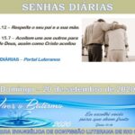 Senhas do dia - 20.09.2020