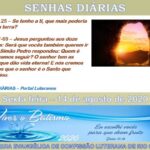 Senhas do dia - 14.08.2020