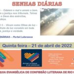 Senhas do dia - 21.04.2022