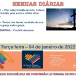Senhas do dia - 04.01.2022