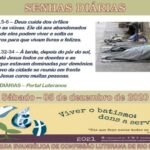Senhas do dia - 05.12.2020