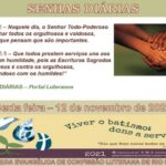 Senhas do dia - 12.11.2021