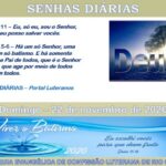 Senhas do dia - 22.11.2020