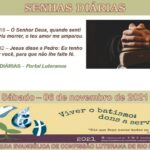 Senhas do dia - 06.11.2021